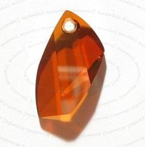 1x SWAROVSKI CRYSTAL 6620 Copper Avant-Garde PENDANT 20mm