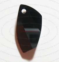 1x SWAROVSKI CRYSTAL 6620 Jet Black Avant-Garde PENDANT 20mm