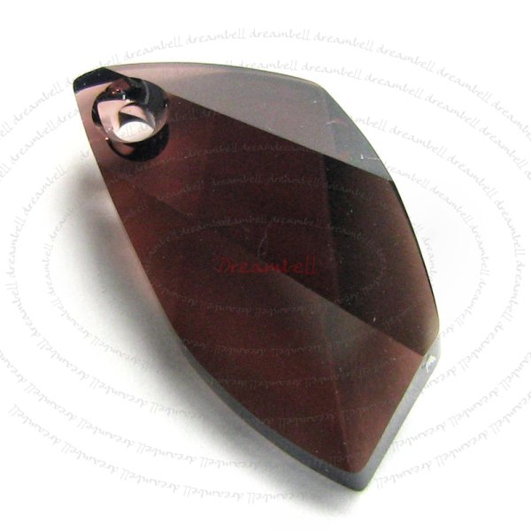 1x SWAROVSKI CRYSTAL 6620 Burgundy Avant-Garde PENDANT 20mm