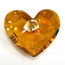 Swarovski 6264 Crystal Truly in Love Heart Charm Pendant Astral Pink 28mm