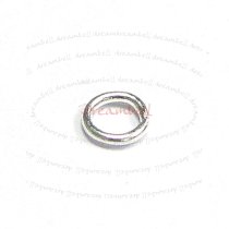 200x Silver plated Metal Open Jump Rings Bead 21ga 4mm
