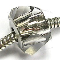 1x Swarovski Elements Crystal 5920 Becharmed Helix Bead Satin 14mm