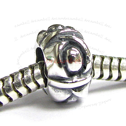 Sterling Silver devil eye Bead for European Charm Bracelets