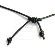 Aquamarine AB Pendant Black Leather 1mm Necklace Adjustable Using Swarovski Elements Crystal