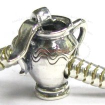 Sterling silver ZODIAC AQUARIUS Bead for European Charm Bracelets
