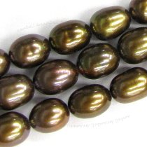 16″ Fresh Water Pearl Potato Copper 6mm