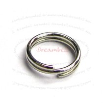 200x Split Jump Rings Metal Wire 6mm